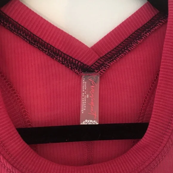 Free People Movement Tank Top Pink Size XS NWT - Picture 4 of 6
